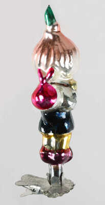 Ёлочная игрушка «Чиполлино» из серии «Сказка Чиполлино». СССР, 1950-е.